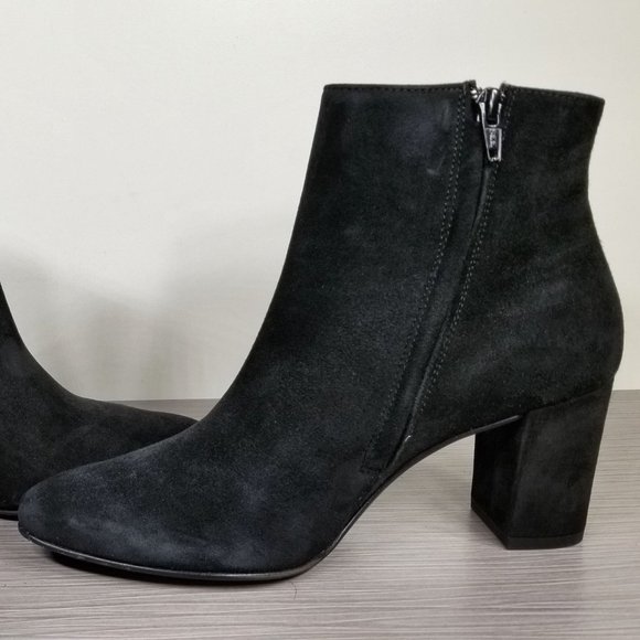 Paul Green Valerie Bootie, Black Suede, Womens Size 6.5 Right, 6 Left Mismatched - Picture 6 of 12